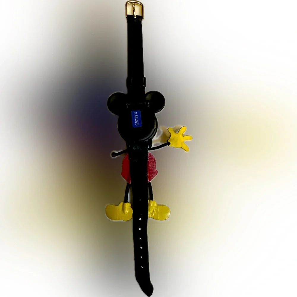 VTG 80’s LORUS RZK133-4 MICKEY MOUSE FULL BODY FLAWED WATCH DISNEY MISSING GLOVE
